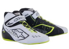 Alpinestars Tech-1 KX V2 Kartschoenen Wit-Geel