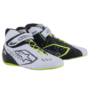 Alpinestars Tech-1 KX V2 Kartschoenen Wit-Geel