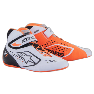 Alpinestars Tech-1 KX V2 Kartschoenen Wit-Oranje