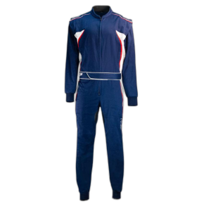 Speed Detroit HS-3 Kartoverall Blauw-Rood