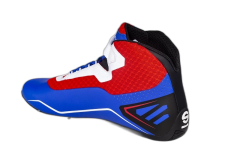 Sparco K-RUN Kartschoenen Blauw Rood Back