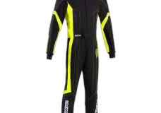 Sparco Thunder Zwart-Geel kart overall