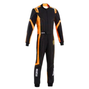 Sparco Thunder Zwart-Oranje kart overall