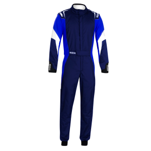 Sparco-Competition-Race-overall-Blauw-Wit