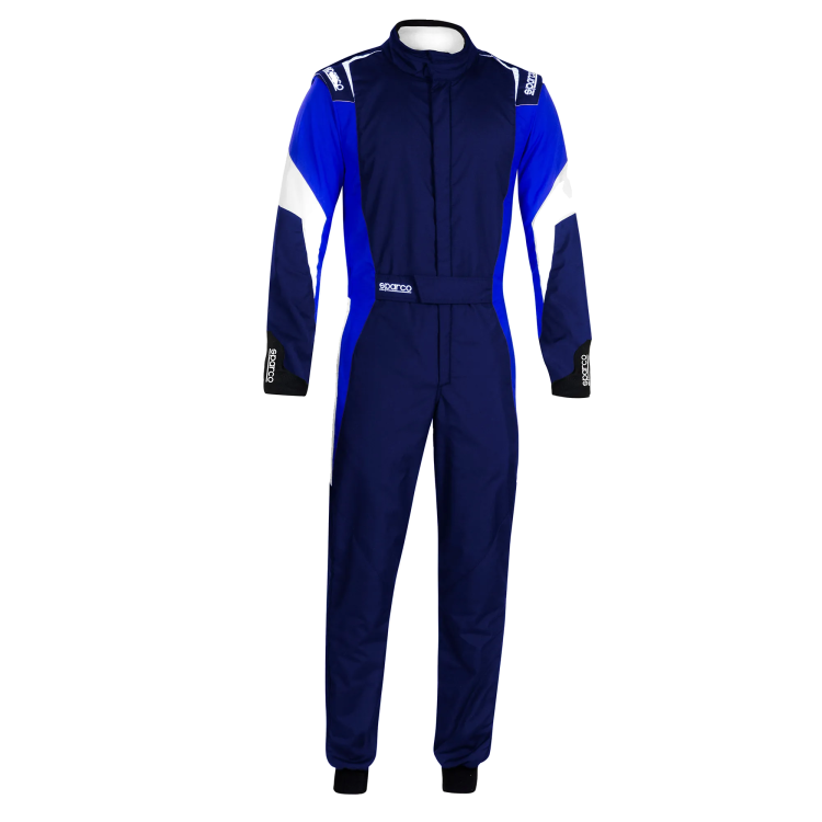 Sparco-Competition-Race-overall-Blauw-Wit