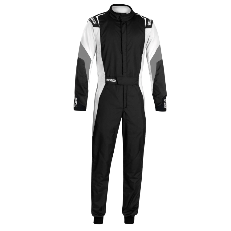 Sparco-Competition-Race-overall-Zwart-Wit