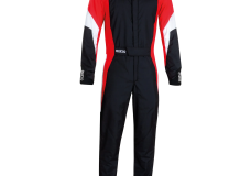 Sparco-Competition-Race-overall-Zwart-rood-Wit