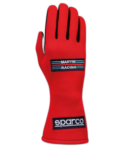 Sparco Martini Racehandschoenen Rood