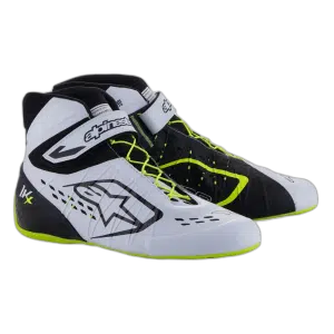 Alpinestars Tech 1KX V3 Wit-Geel Kartschoenen