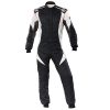 OMP First Evo Raceoverall Zwart-Wit