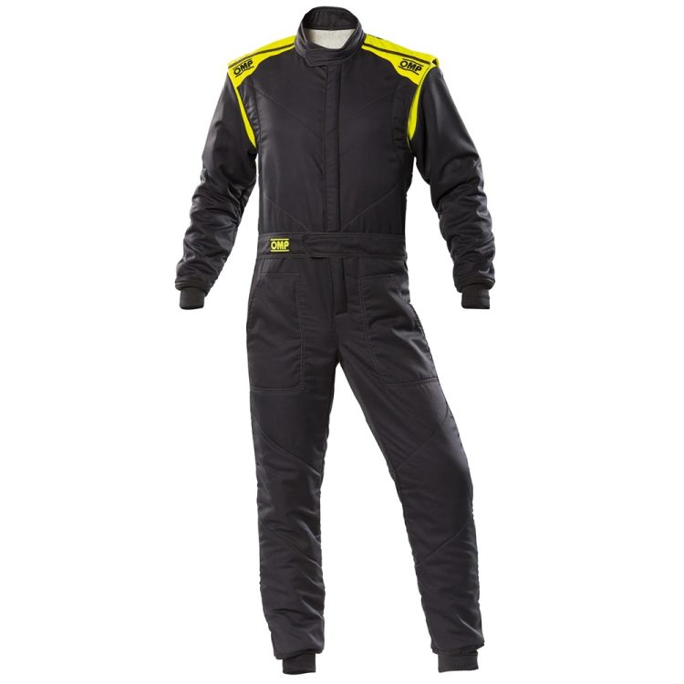 OMP First-S Raceoverall Grijs-Geel