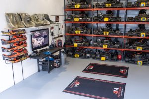Track Support eigen kart