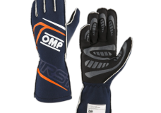 OMP First Blauw-Oranje Racehandschoenen