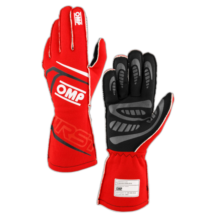 OMP First Rood Racehandschoenen