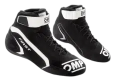 OMP First Zwart-Wit Raceschoenen