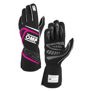 OMP First Zwart-roze Racehandschoenen