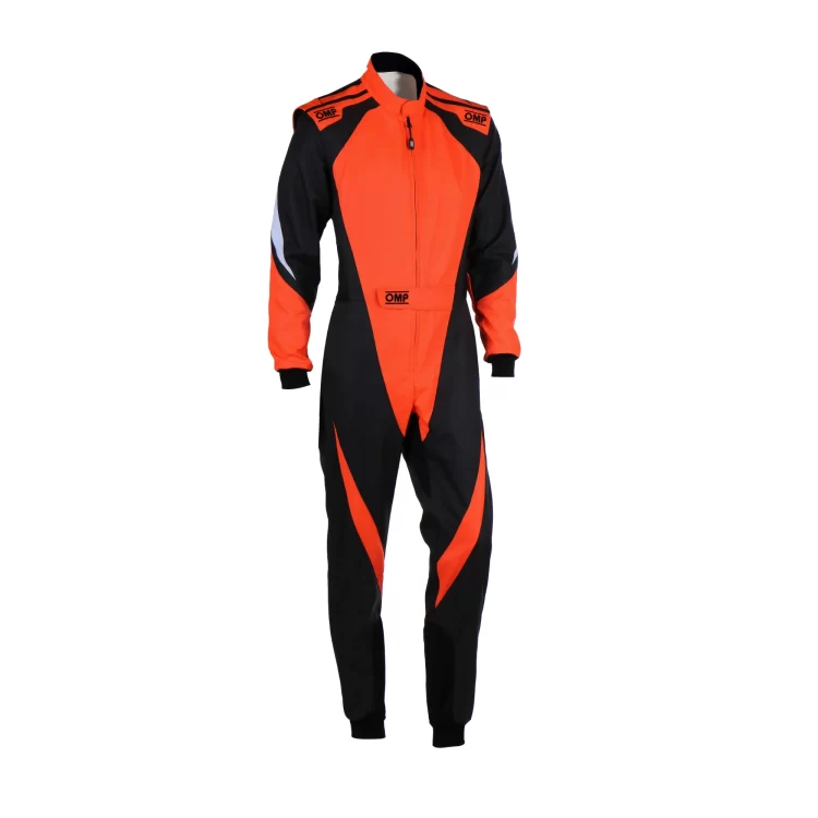 OMP KS-3X Zwart-Oranje kart overall