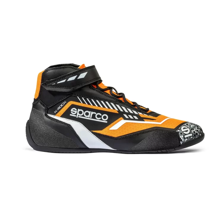 Sparco K-Rock Zwart-Oranje Kartschoenen