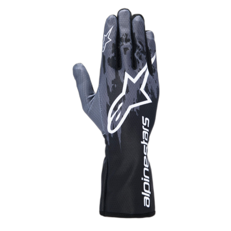 Alpinestars Tech 1K V3 Karthandschoenen Grijs-Zwart