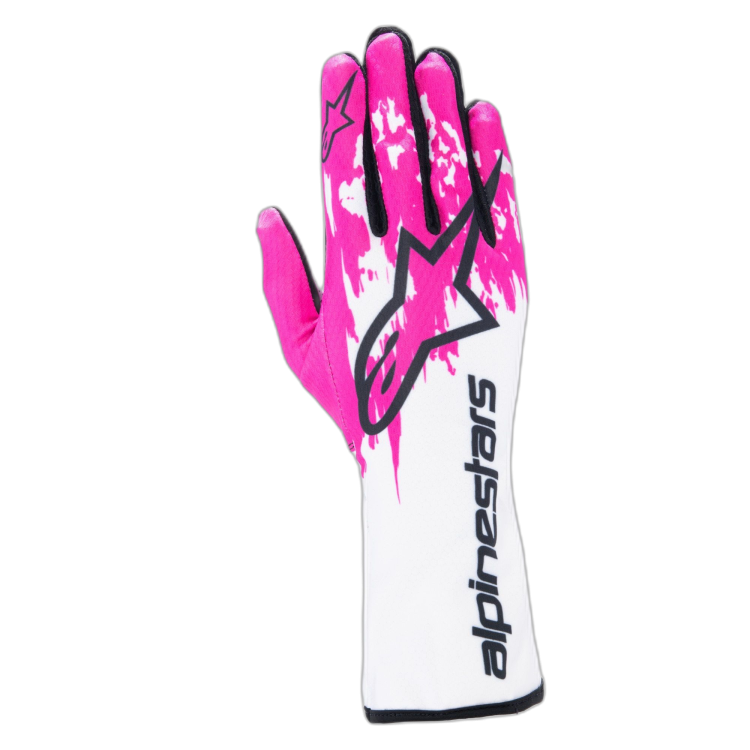 Alpinestars Tech 1K V3 Karthandschoenen Roze-Wit