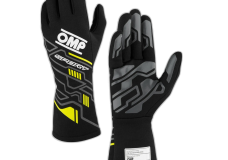 OMP-Sport-Racehandschoenen Zwart-Geel