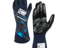 OMP-Sport-Racehandschoenen Zwart-Blauw