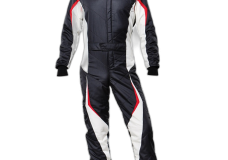 OMP Tecnica EVO Raceoverall Zwart-Wit