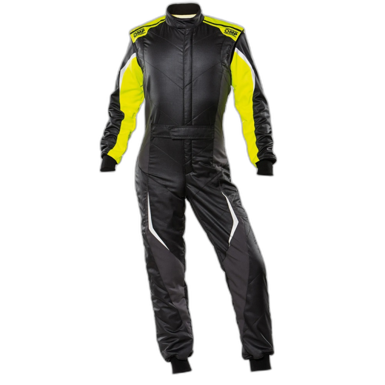 OMP Tecnica EVO Raceoverall Zwart-Geel