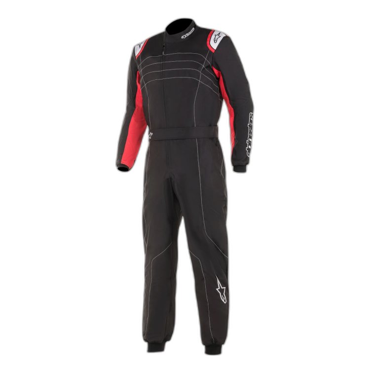 Alpinestars KMX-9 V3 Kartoverall Zwart-Rood
