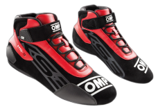 OMP KS-3 Kartschoenen Zwart-Rood