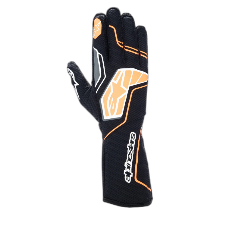 Alpinestars Tech 1KX V4 Karthandschoenen Zwart-Oranje