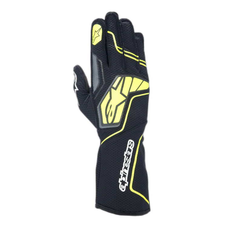 Alpinestars Tech 1KX V4 Karthandschoenen Zwart-Geel